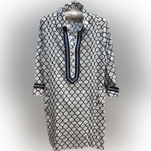 HELEN JON SWIM COVERUP TUNIC (XS)